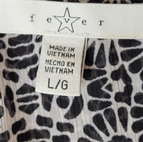 Fever Sleeveless Tunic Top - Size L - Picture 7 of 8